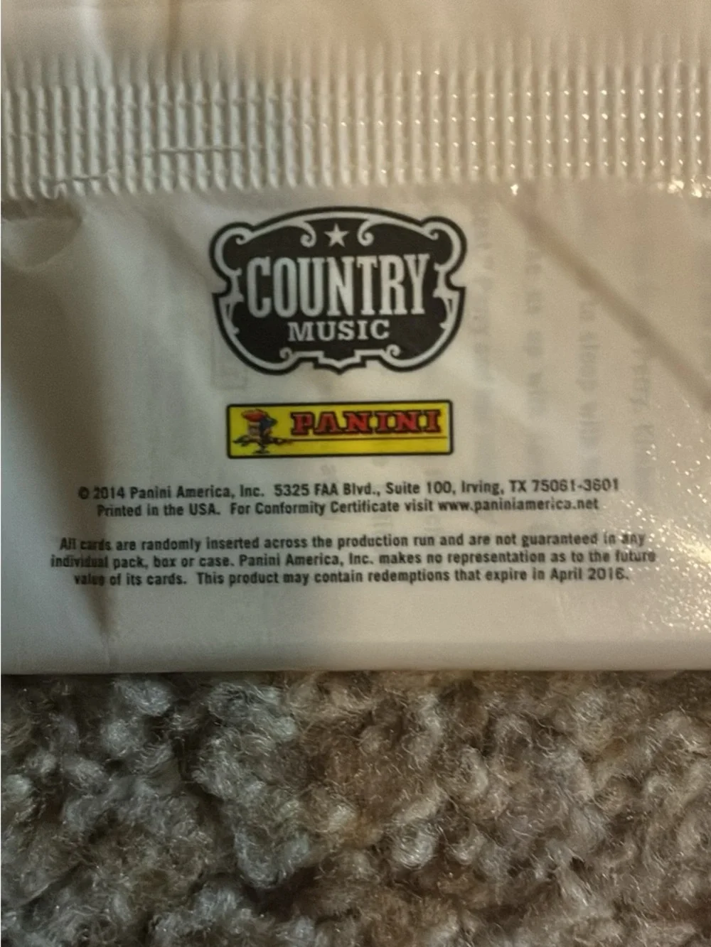 Panini lot country